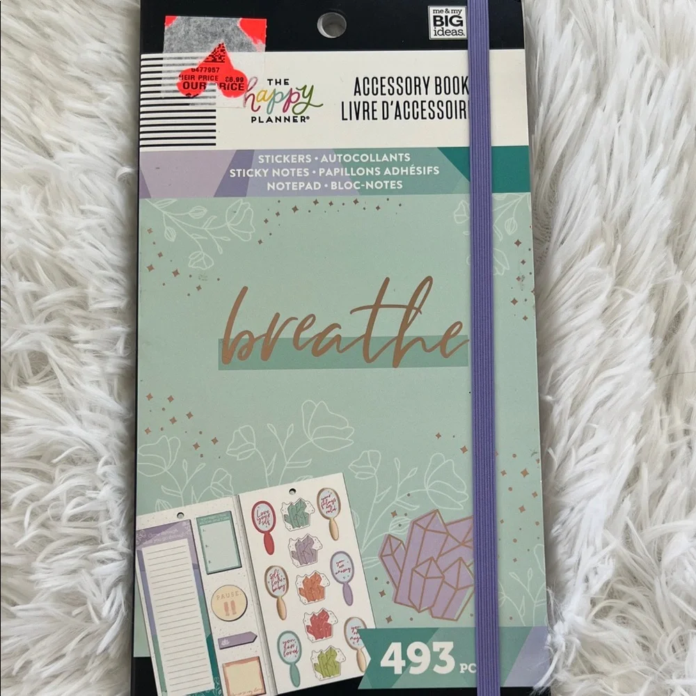 The Happy Planner Wellness Accessory Book